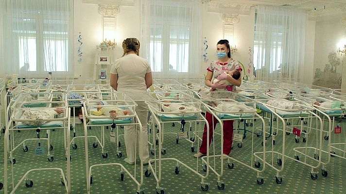 La industria de los bebés ucranianos
