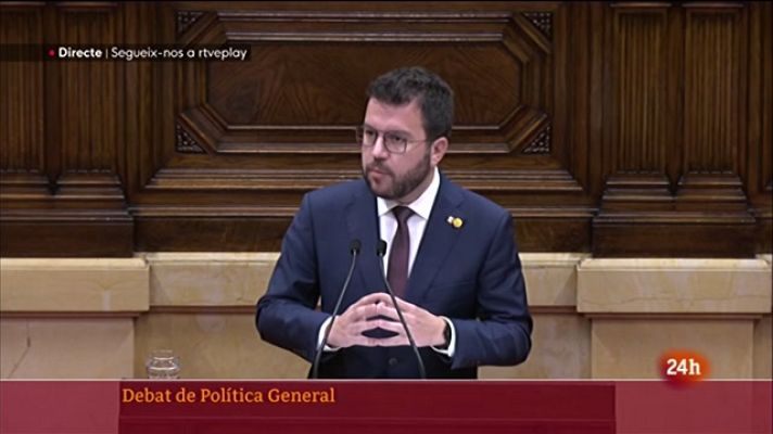 L'Informatiu - Aragonès insta a "no desaprofitar l'oportunitat històrica" i "no posar traves" al procés de negociació