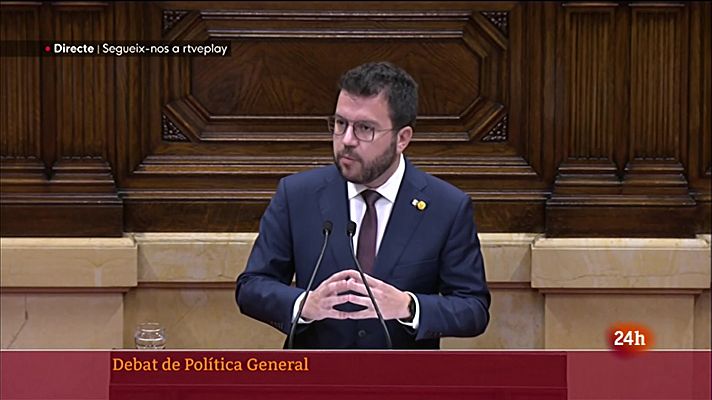 Aragonès insta a "no desaprofitar l'oportunitat històrica" i "no posar traves" al procés de negociació