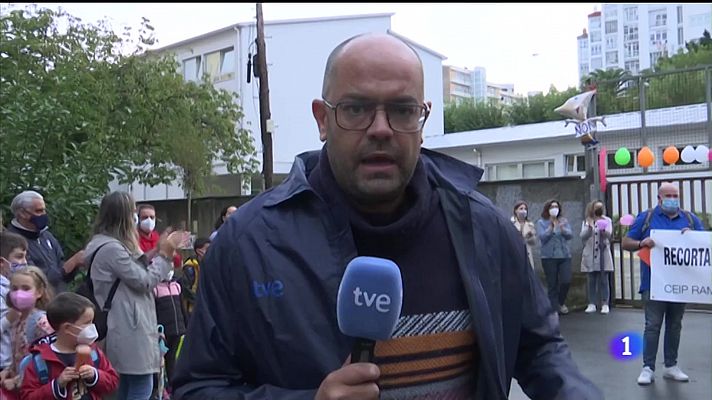 Telexornal - Galicia - Piden cubrir prazas docentes na Coruña