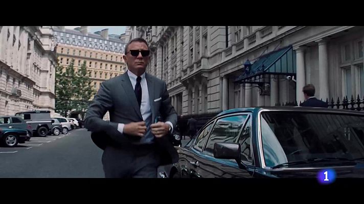 Telediario 1 - Daniel Craig: "Estoy muy contento de que por fin podamos estrenar 'Sin tiempo para morir'"