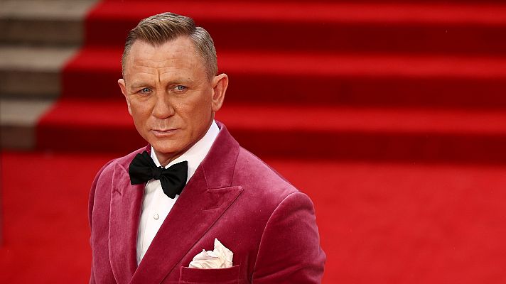 Telediario 1 - Daniel Craig: "Estoy muy contento de que por fin podamos estrenar 'Sin tiempo para morir'"
