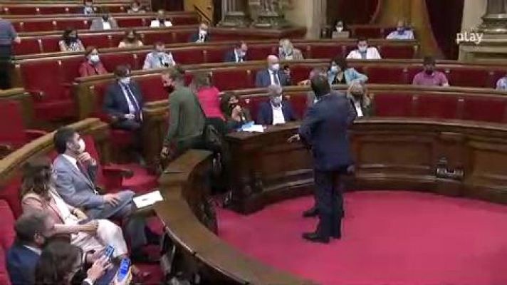 Illa denuncia que el Govern d'Aragonès "no està a l'altura" però allarga la mà del PSC "per canviar de rumb"