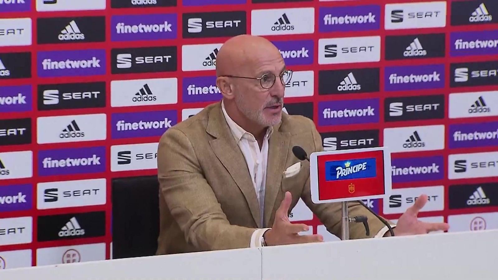 Fútbol - Rueda de prensa de Luis De la Fuente, seleccionador Sub-21 - ver ahora