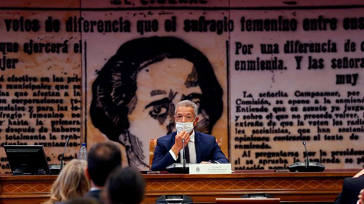 Ander Gil, presidente del Senado: "El voto femenino está consolidado gracias a Clara Campoamor"