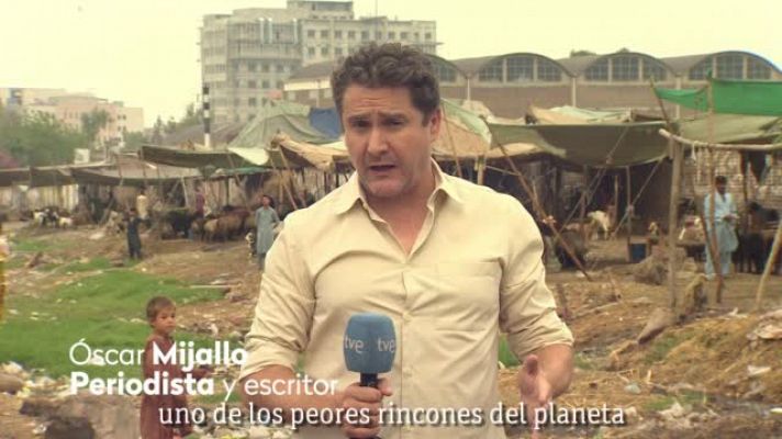 Oscar Mijallo, enviado especial de RTVE durante la crisis de