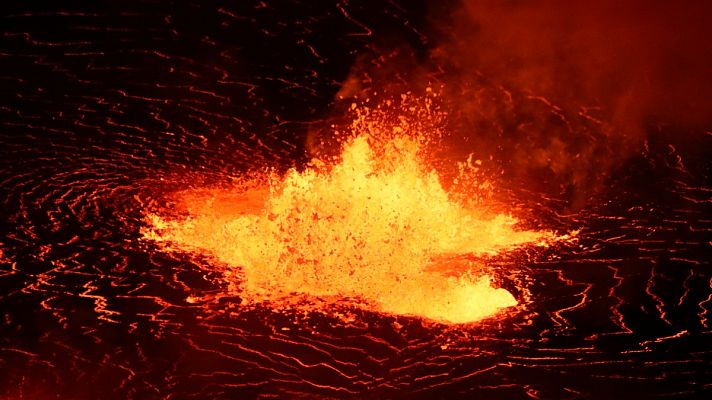 El volcán Kilauea es menos explosivo que el de La Palma y no sale del cráter