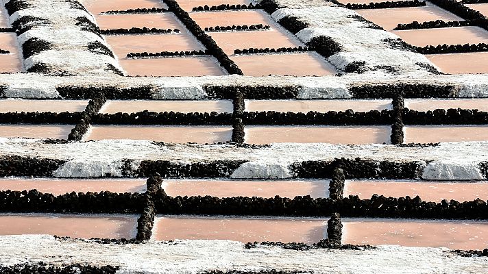 Las salinas de Fuencaliente pierden el 30% de su cosecha por el volcán