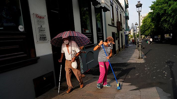 Telediario Fin de Semana - Levantan el confinamiento a más de 3.800 vecinos de los Llanos de Aridane, El Paso y Tazacorte