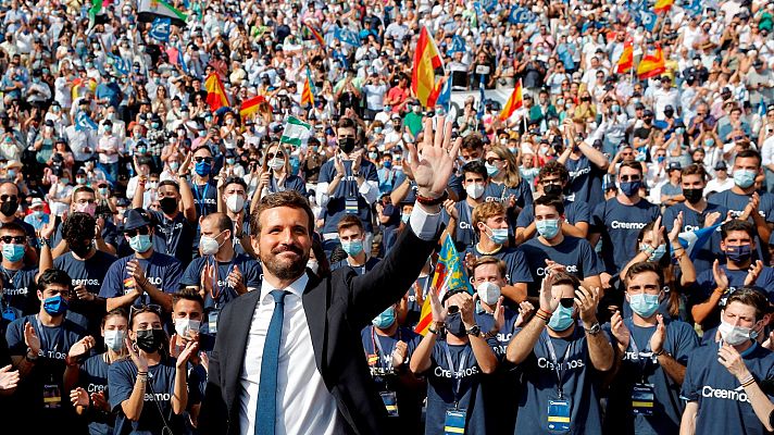 Casado clausura la Convención: "Vamos a quitarnos de encima a este Gobierno. Salimos a por todas"