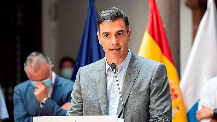 Sánchez anuncia más de 200 millones en ayudas para La Palma