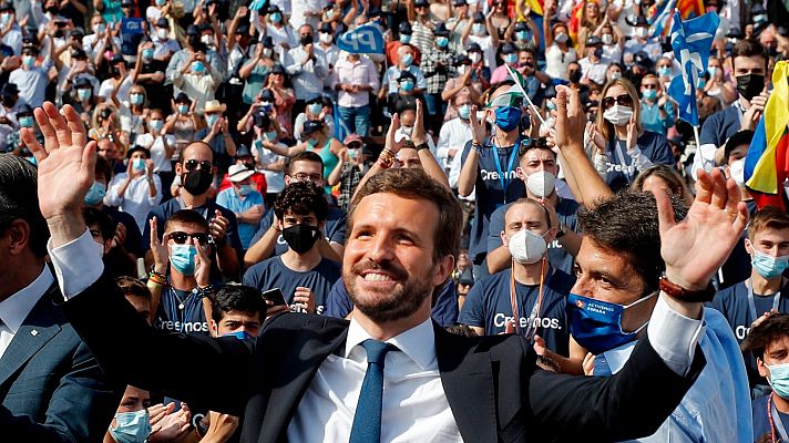 Telediario Fin de Semana - Casado presenta un "PP unido y listo para gobernar"