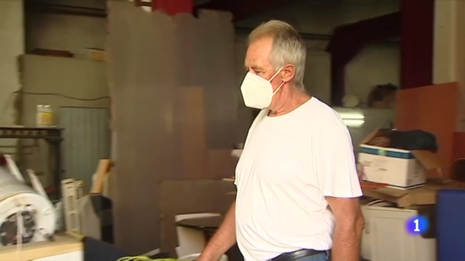 Los desalojados salieron prácticamente sin nada