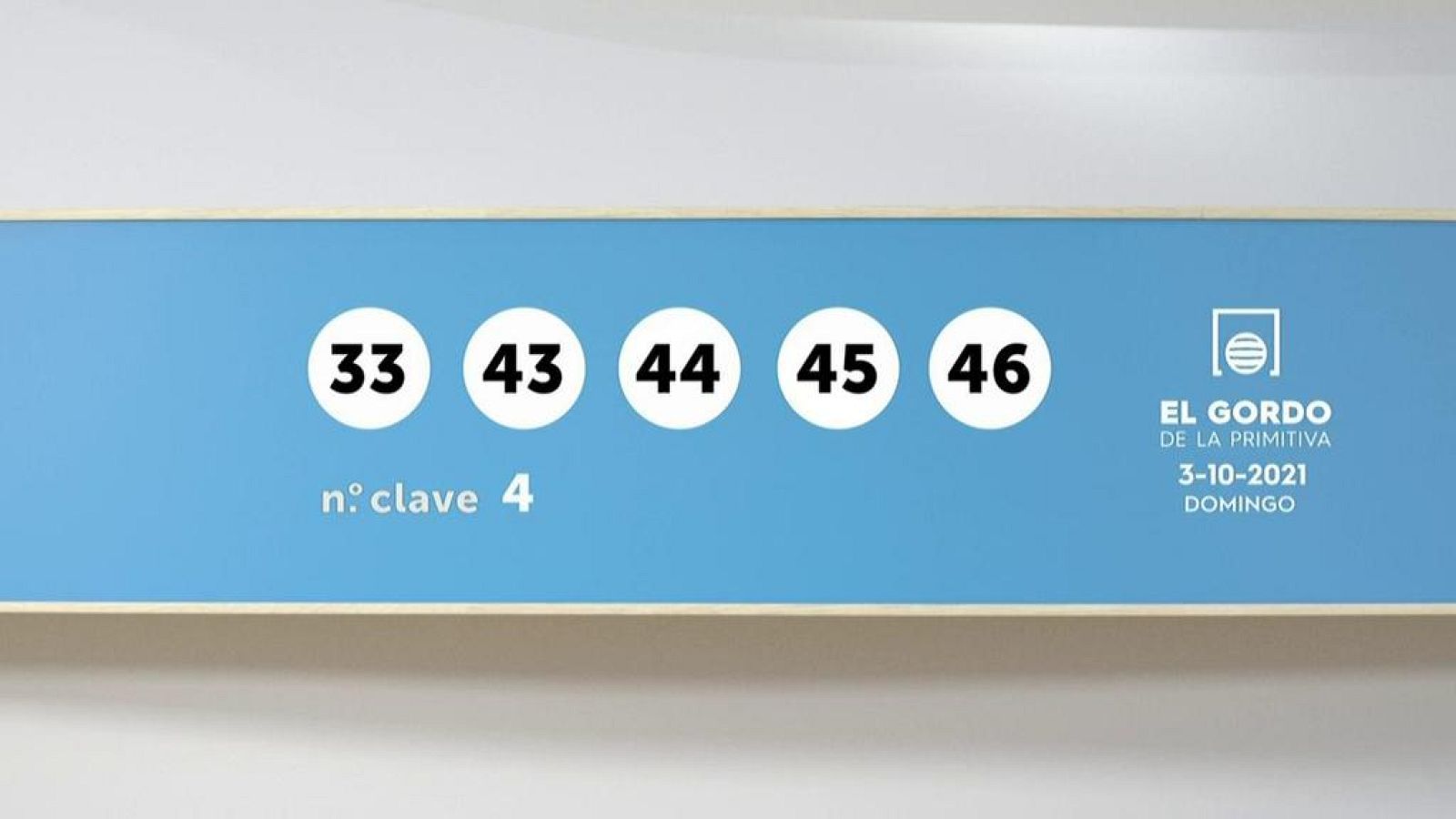 Sorteo de la Lotería Gordo de la Primitiva del 03/10/2021 - Ver ahora