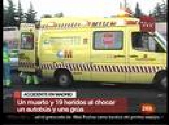  - Un muerto y 19 heridos en la A-6