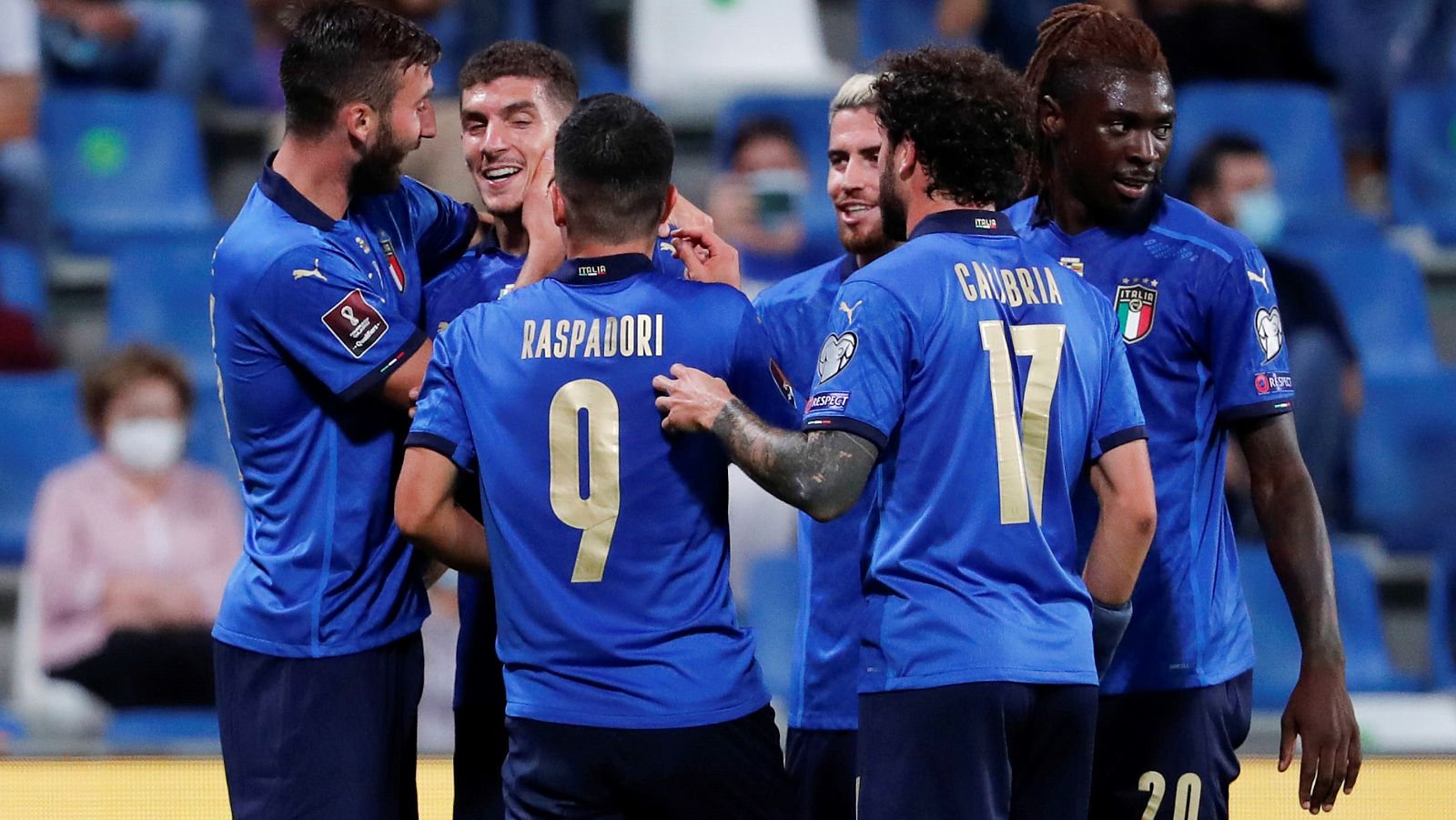 Italia, la selección invencible se cruza en el camino de España