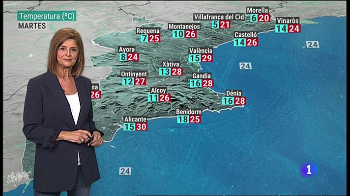 El tiempo en la Comunitat Valenciana - 04/10/21