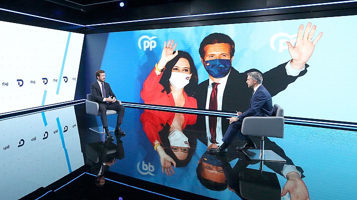 Telediario 2 - Casado: "El liderazgo no estaba en juego, Ayuso y yo somos amigos"