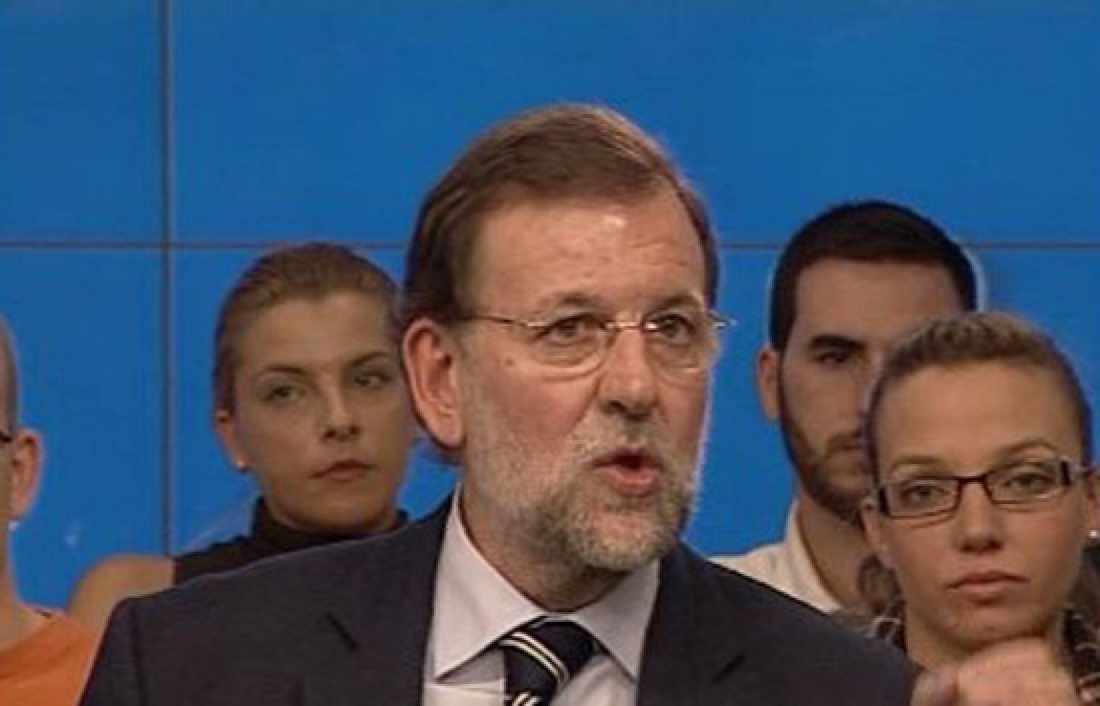 Rajoy denuncia la destrucción de empleo | Ver