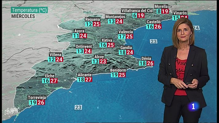 L'informatiu - Comunitat Valenciana - El tiempo en la Comunitat Valenciana - 05/10/21