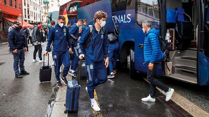 La selección española llega a Milán con un equipo renovado en juego e ilusión