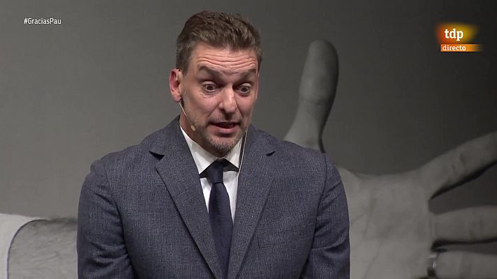 Baloncesto en RTVE - Pau se acuerda de Kobe Bryant en su despedida del baloncesto: "Me enseñó a ser un ganador"