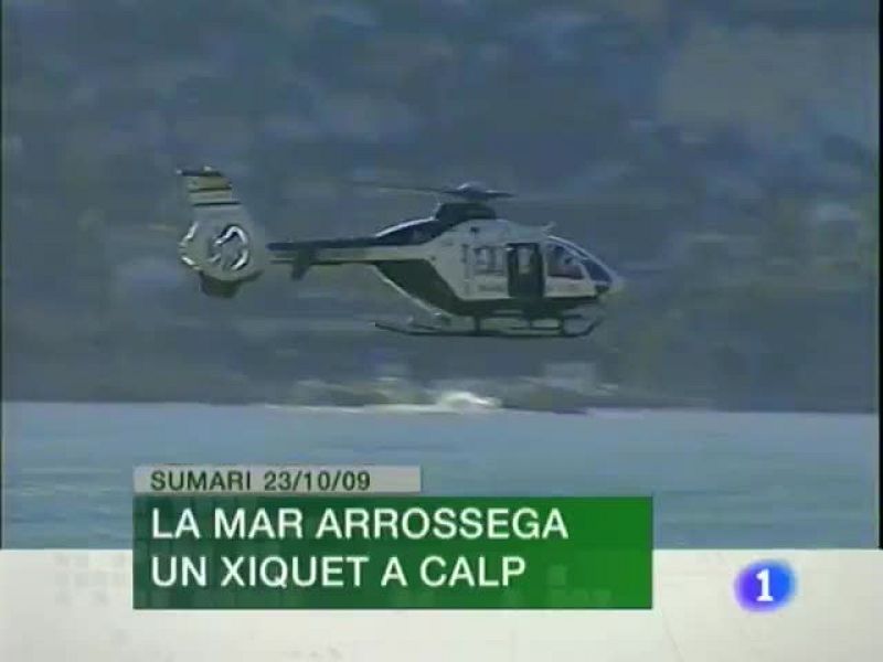  L'Informatiu. Informativo Territorial de la C.Valenciana (23/10/09)