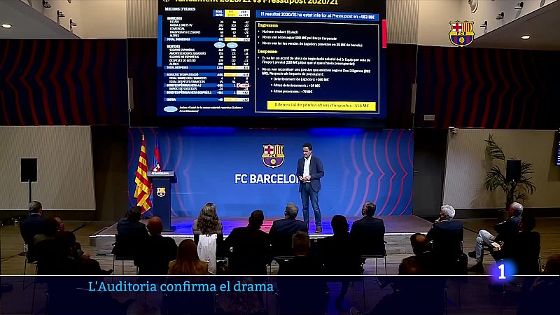 L'auditoria del Barça constata greus pèrdues i un deuta rècord