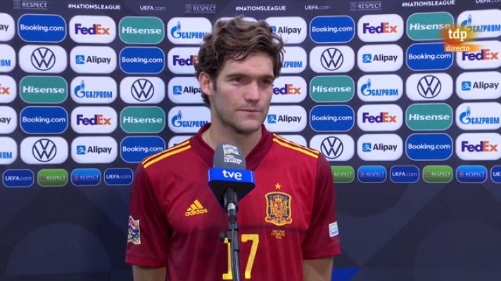 UEFA Nations League - Marcos Alonso: "Esta es una victoria muy importante"
