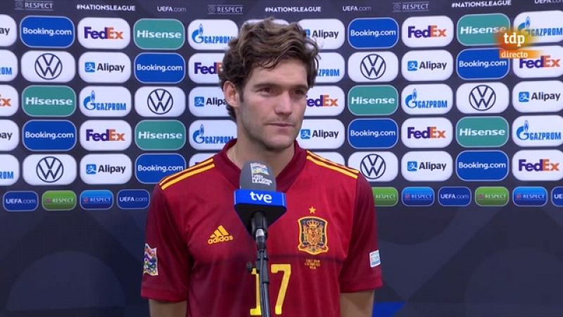 Marcos Alonso: "Ganar a Italia es una victoria muy importante"