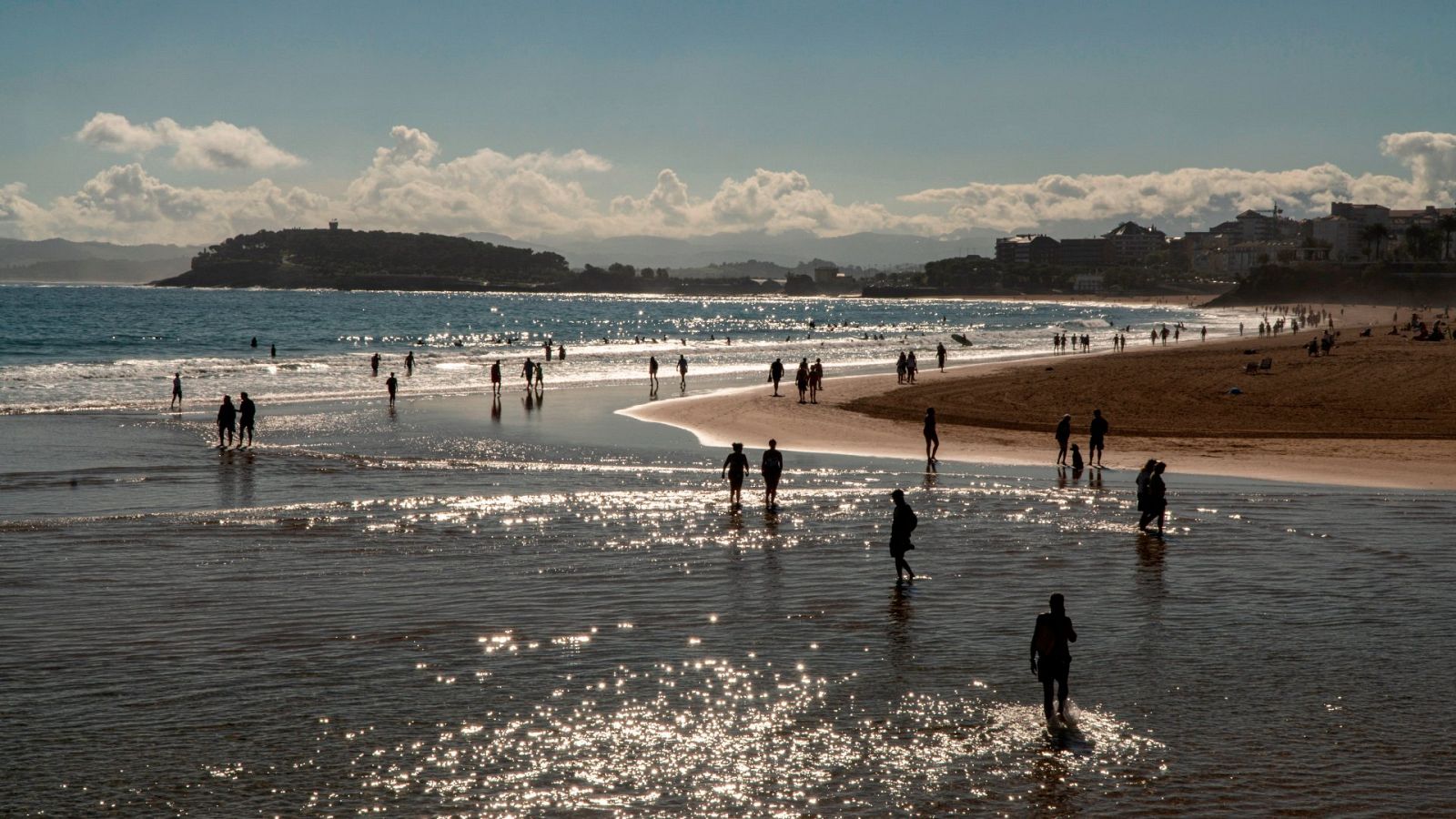 Tiempo seco en casi todo el país con temperaturas más altas