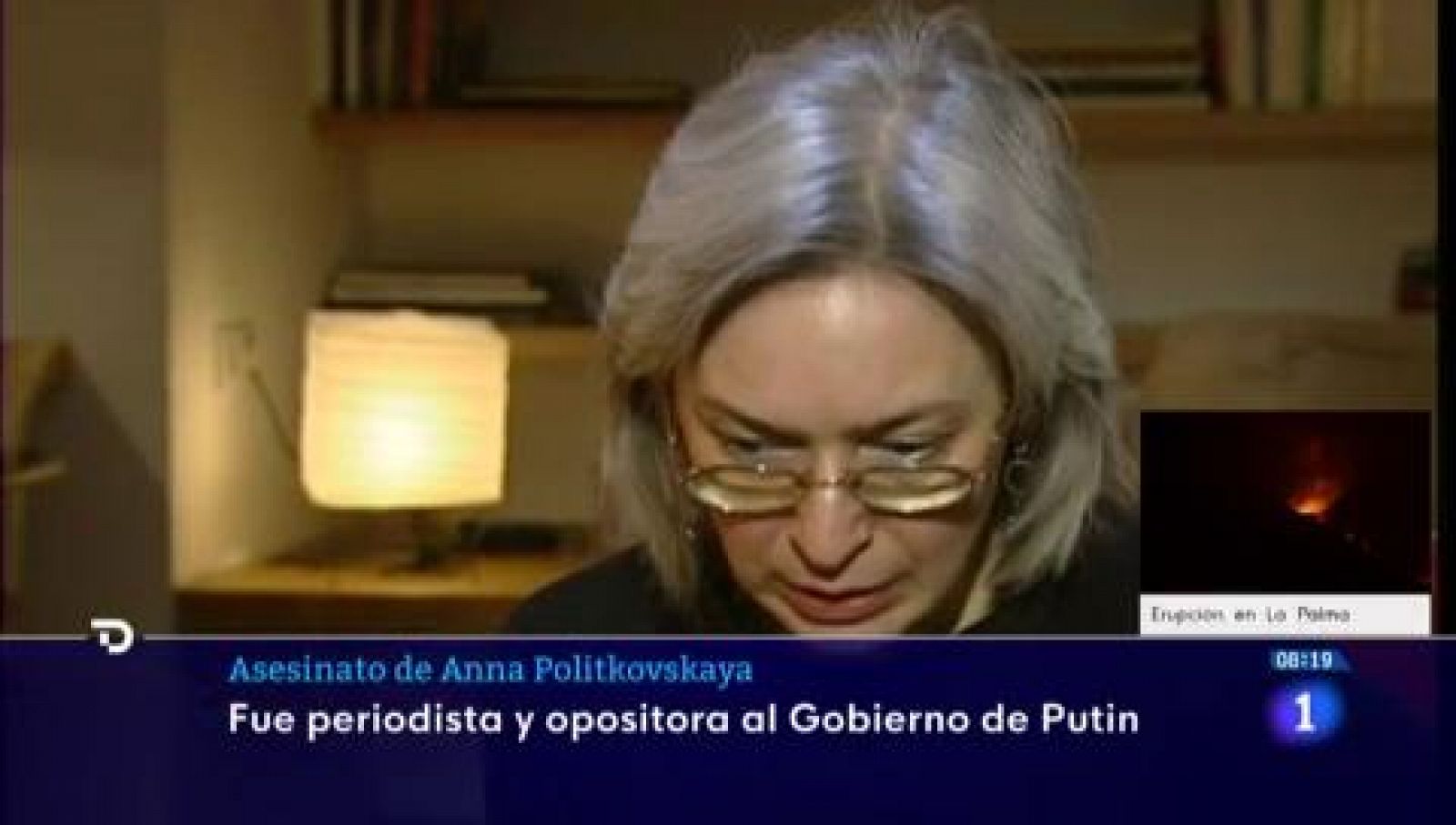 Aniversario del asesinato de la periodista rusa Anna Politkóvskaya