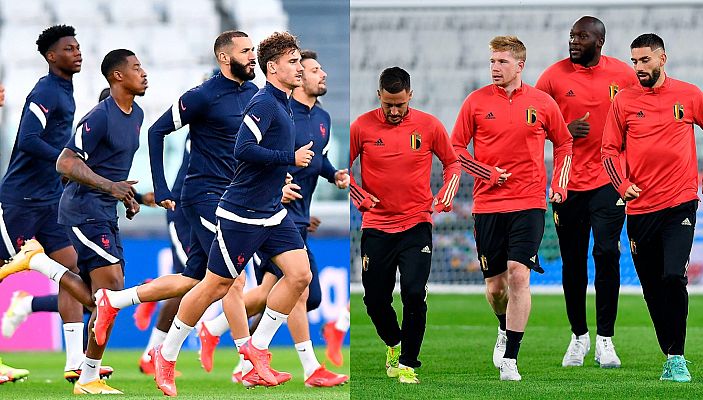 Francia y Bélgica pugnan por un puesto en la final de la UEFA Nations League