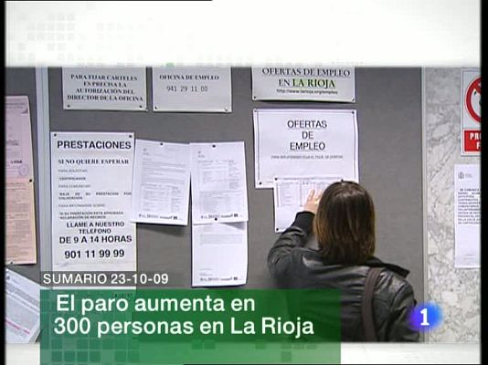 Informativo Telerioja - Informativo Telerioja - 23/10/09