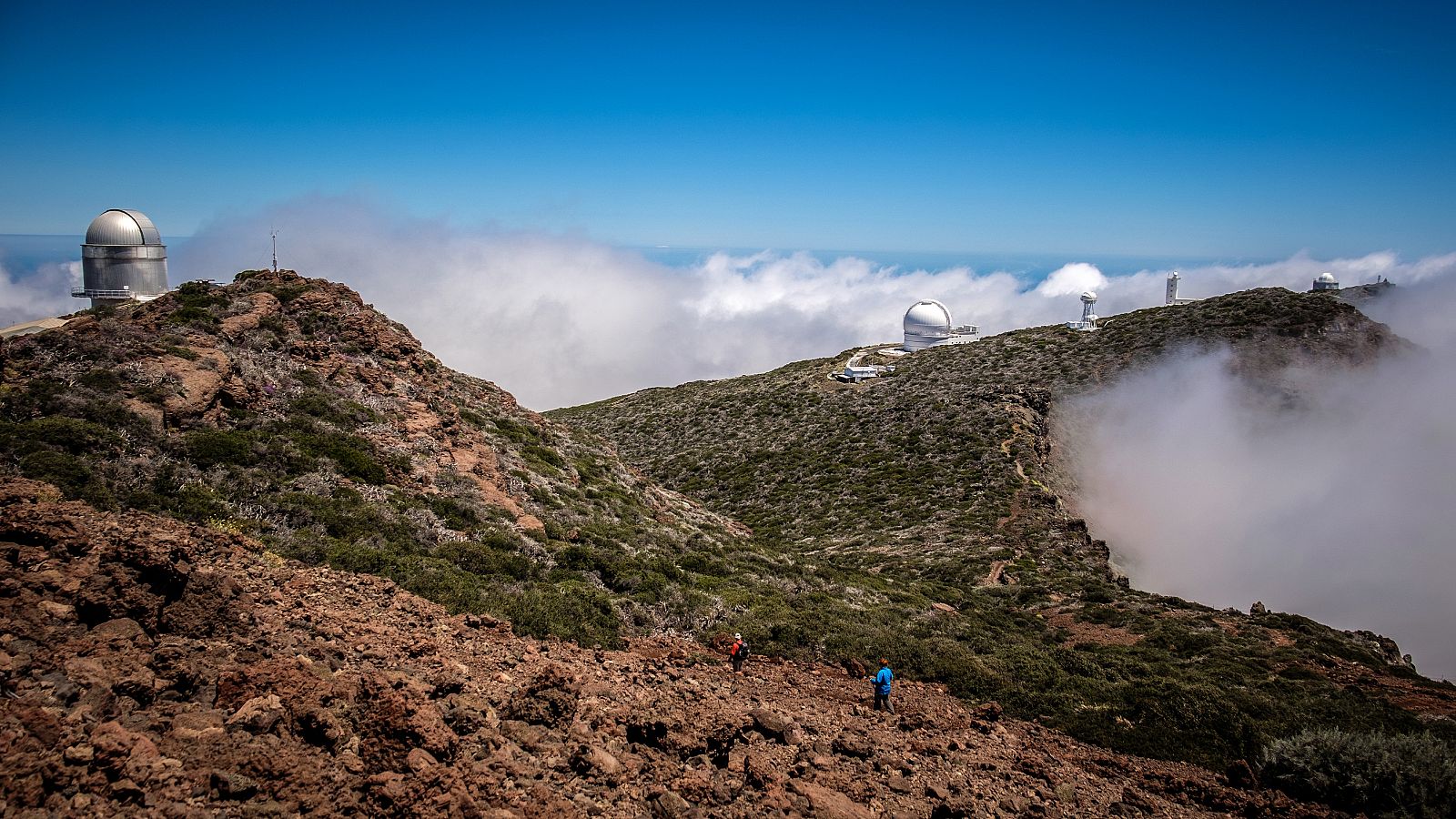 El volcán de La Palma detiene la actividad de los telescopios del Roque de los Muchachos
