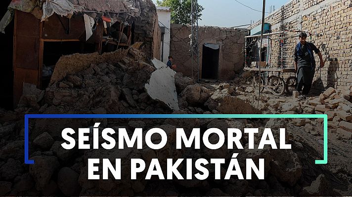 Al menos 23 fallecidos en un terremoto en Pakistán