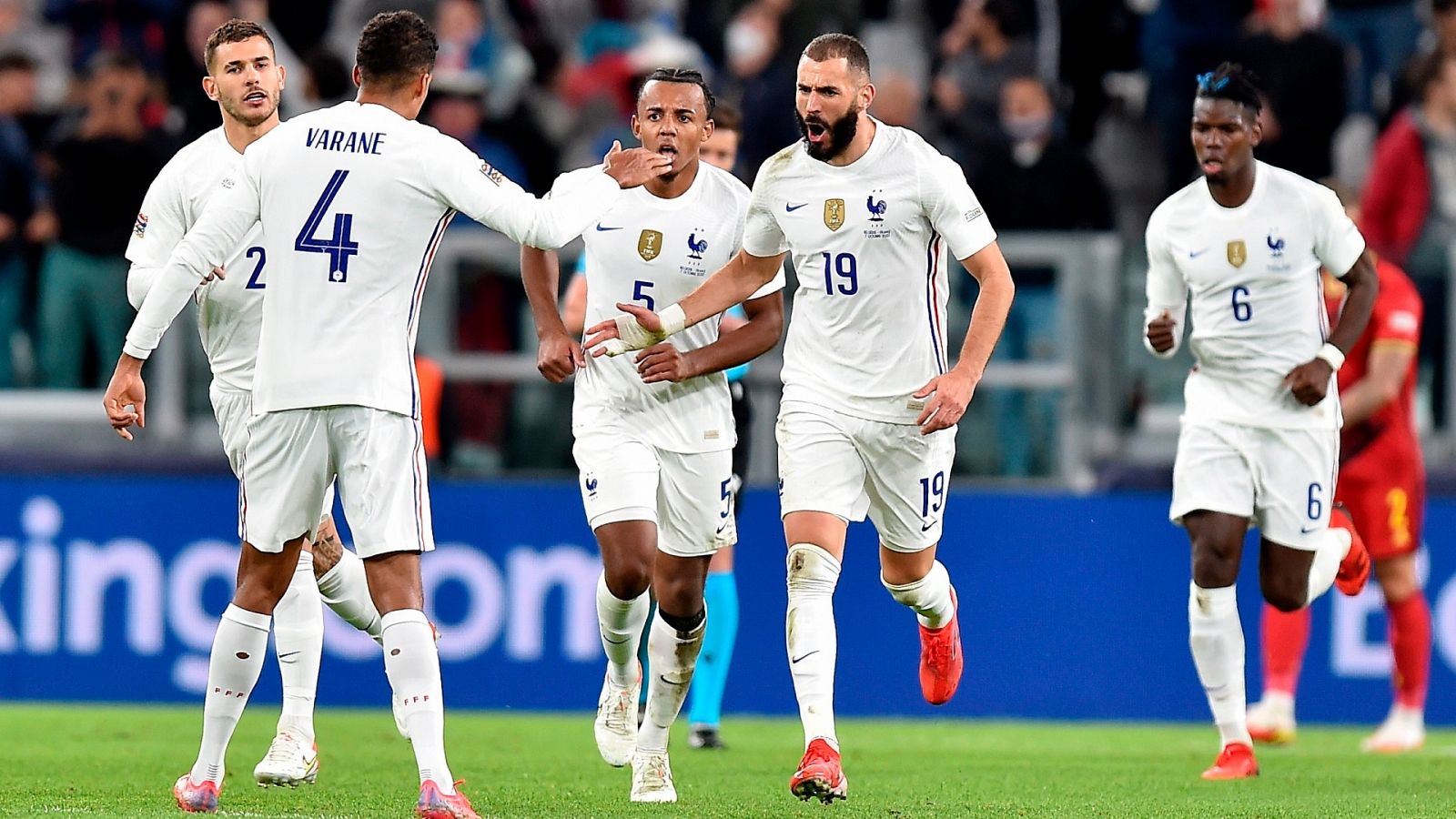 Resumen del Bélgica 2-3 Francia de Nations League