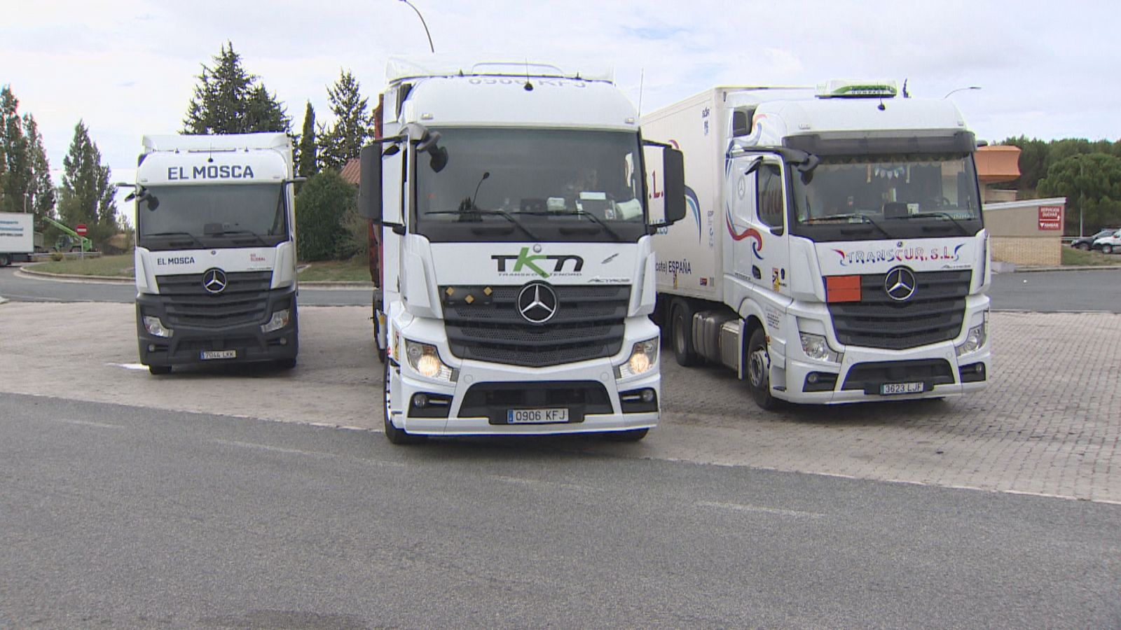 camioneros en Navarra, sin relevo generacional