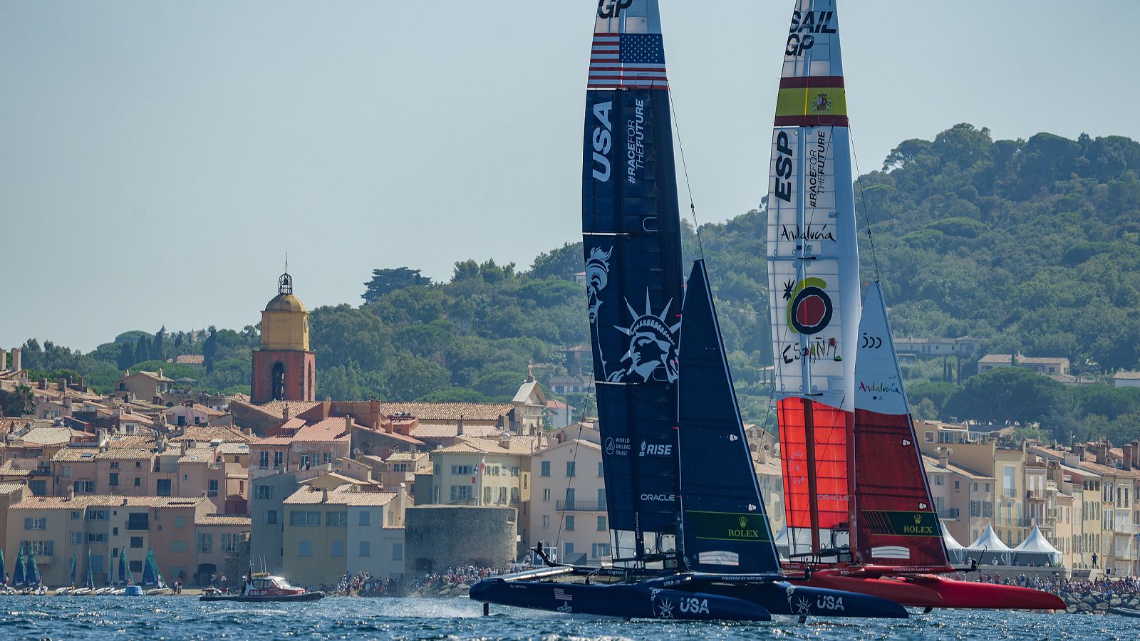 Jordi Xammar y Florian Trittel, baza española en el SailGP