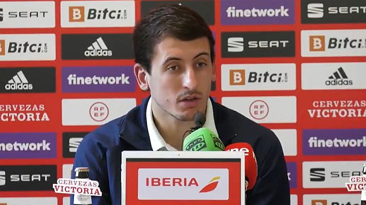 Telediario 1 - Mikel Oyarzabal: "Si estamos como contra Italia, tendremos oportunidad de ganar"