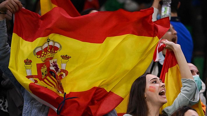 Telediario 1 - La Roja contará en la final de San Siro con el calor de los Erasmus españoles