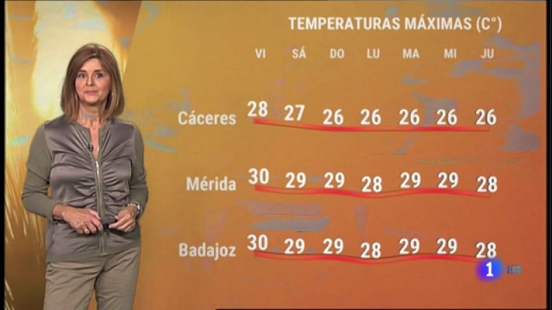 El tiempo en Extremadura - 08/10/2021