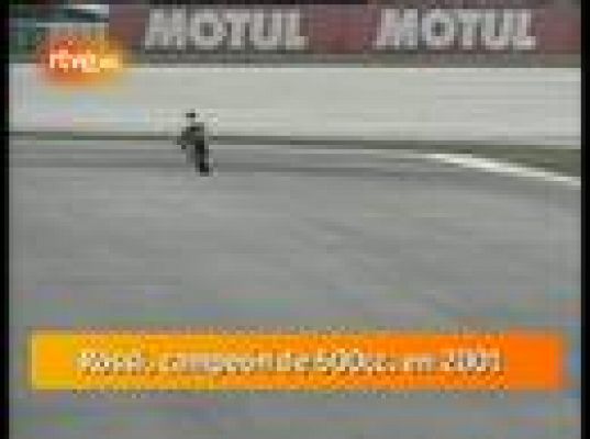  - Rossi, campeón de 500 cc en 2001