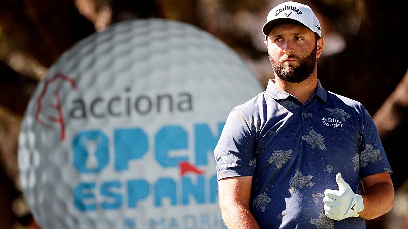 Jon Rahm acaricia el liderato en el Open de España tras la segunda jornada