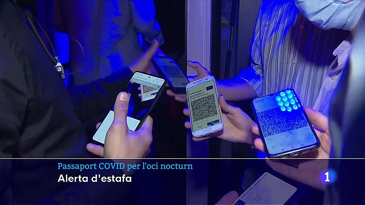 L'Informatiu - Detecten la venda de passaports covid falsos