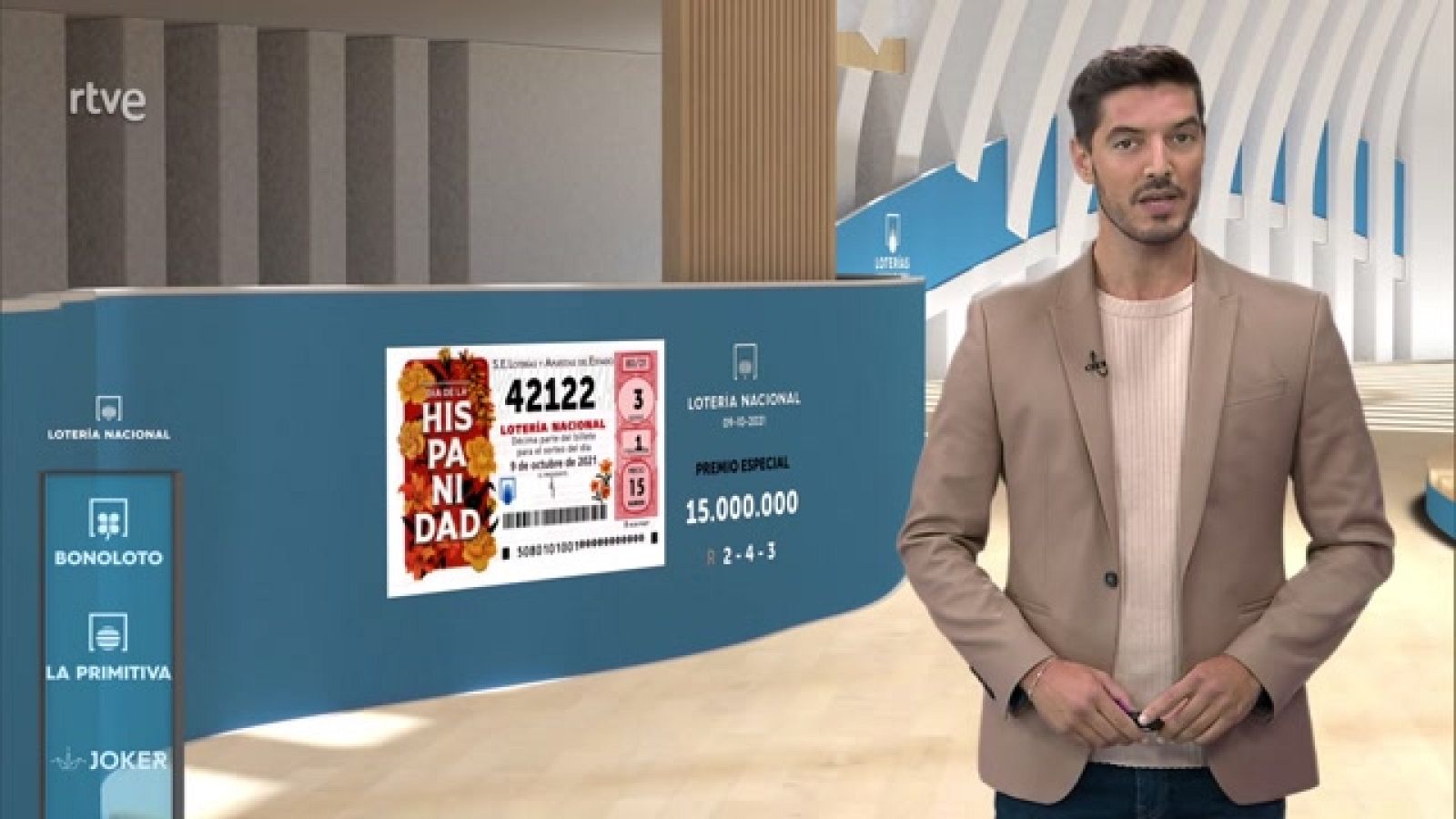 Sorteo de la Lotería Nacional del 09/10/2021 - ver ahora