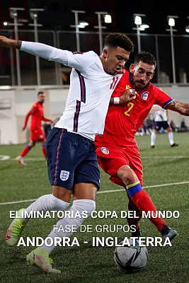Clasificación Campeonato del Mundo: Andorra - Inglaterra