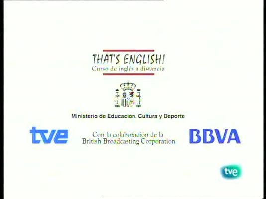 That's English - Módulo 4 - Unidad 1 - Programa 1