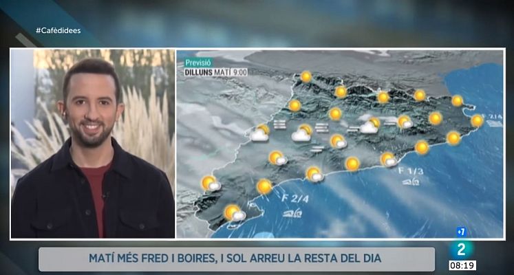 El temps - Boires i fred matinal, i sol i bonança durant el dia