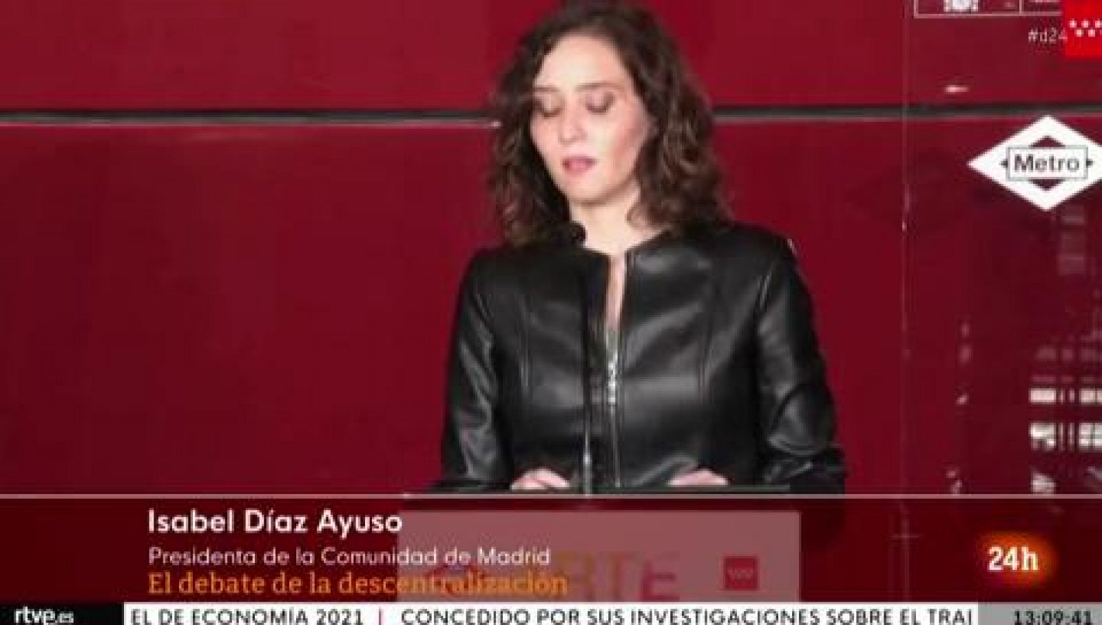 Ayuso acusa a Sánchez de querer "destrozar" Madrid con la descentralización